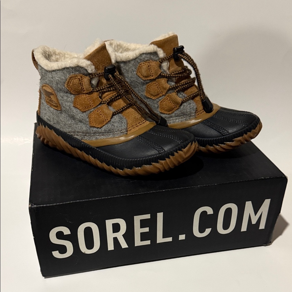 Sorel Youth Out N About Plus Waterproof Boots